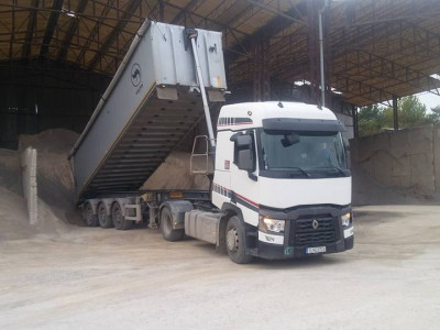 Predaj štrku, piesku a makadamu