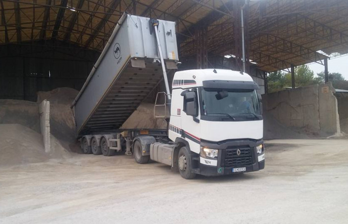 Predaj štrku, piesku a makadamu